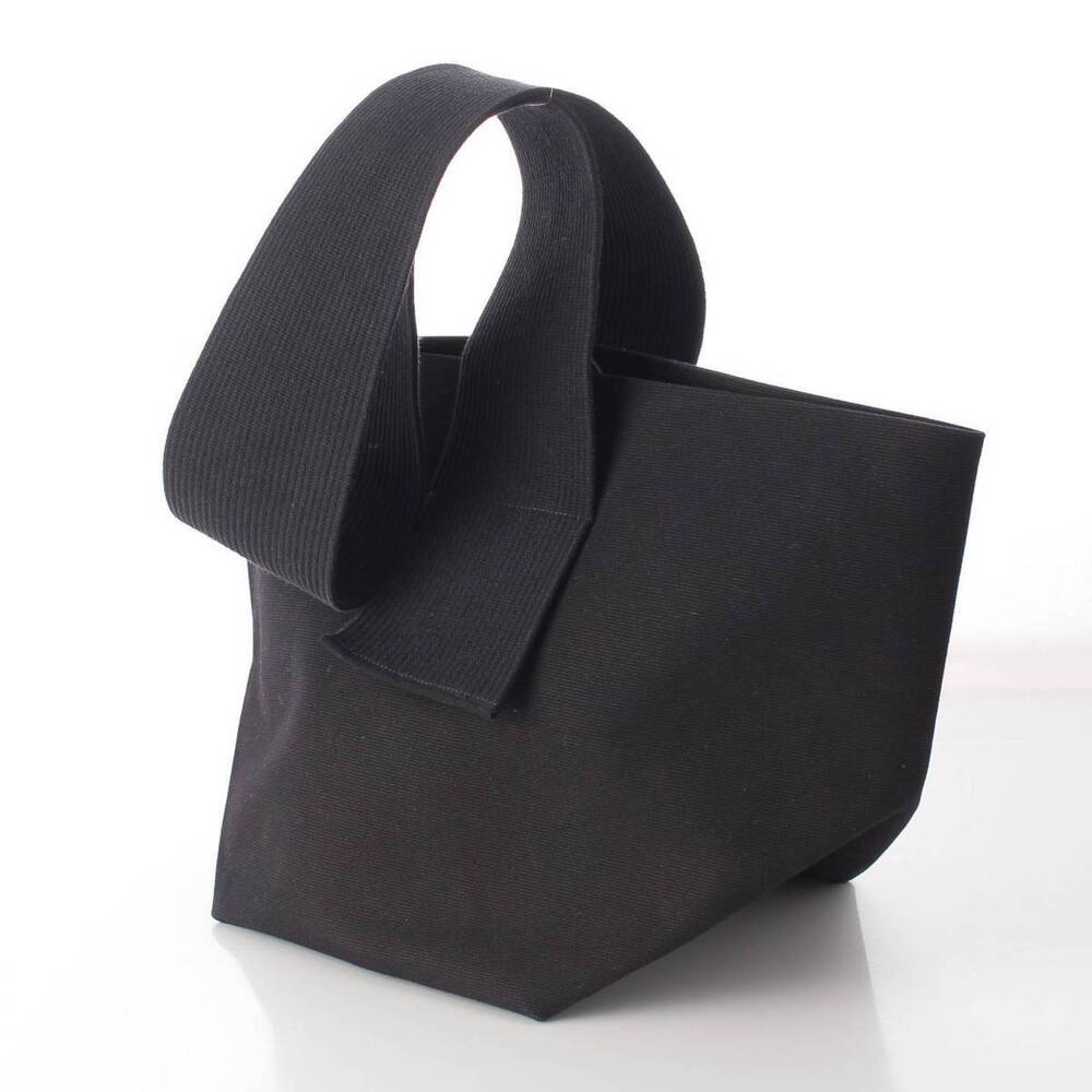 Celine Phoebe Philo boat canvas belt shoulder bag black - Picture 2 of 8